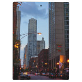 シカゴ通りシーン クリップボード (裏面)