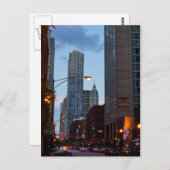 シカゴ通りシーン ポストカード (正面/裏面)