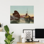 シカゴ運河エレベーター, 1900 ポスター (ホームオフィス)