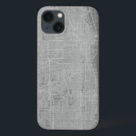 シカゴ都市地図のスケッチ iPhone 13ケース<br><div class="desc">シカゴ都市地図のスケッチ。 芸術家: 視野のスタジオ。 イメージID: 64744Z.</div>