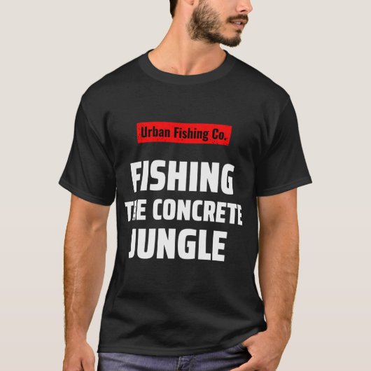 シカゴ釣り好きのための面白いギフト Tシャツ (正面)