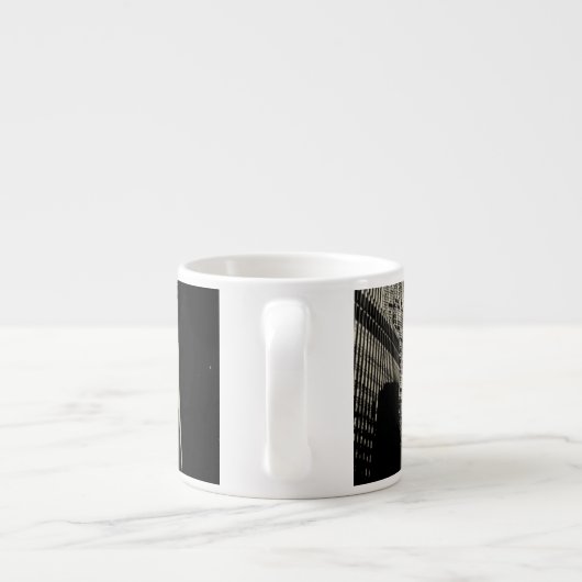 シカゴ風が強い都市エスプレッソのマグ エスプレッソカップ (裏面)