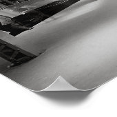 シカゴ駅、1920年。ヴィンテージ鉄道 ポスター (角)