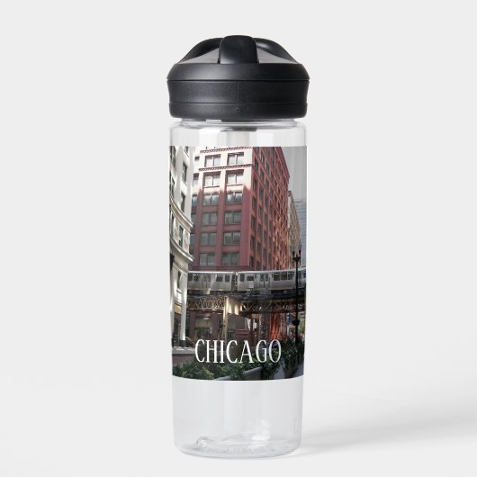 シカゴ高架環状列車 ウォーターボトル (正面)