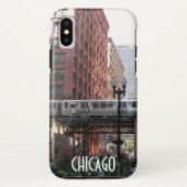 シカゴ高架電車写真 Case-Mate iPhoneケース (裏面)