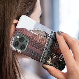 シカゴ高架電車写真 iPhone 16ケース