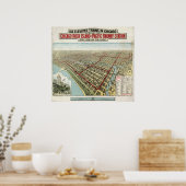 シカゴ高架電車（プール） 1897 – 高齢BMB ポスター (キッチン)