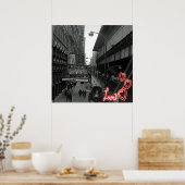 シカゴ1960のブラックホークレストランサイン通り ポスター (キッチン)