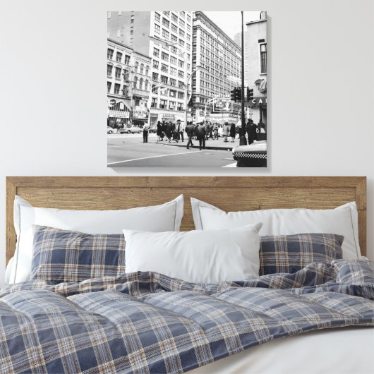 シカゴ1967州とレイクシアターカジノロイヤル キャンバスプリント (インサイチュ (寝室))