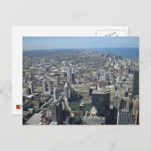 シカゴ1 ポストカード (正面/裏面)