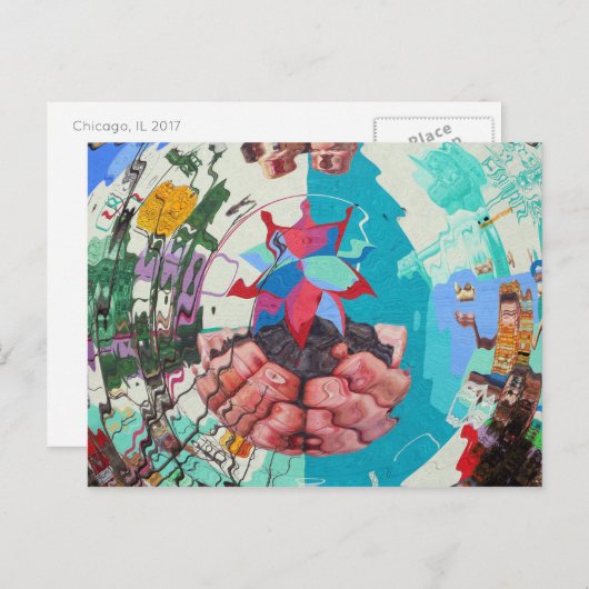 シカゴ2017 ポストカード (正面/裏面)