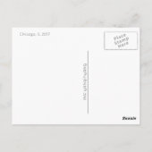 シカゴ2017 ポストカード (裏面)