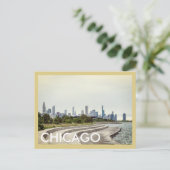 シカゴ31通りビーチヴィンテージ旅行はがき ポストカード (スタンド正面)