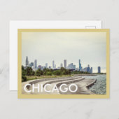 シカゴ31通りビーチヴィンテージ旅行はがき ポストカード (正面/裏面)
