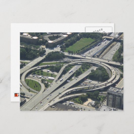 シカゴ3 ポストカード (正面/裏面)