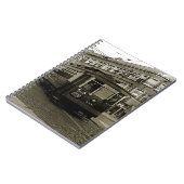 シカゴ63RDと西部1952 TROLLEY ART SEPIA ノートブック (左側)