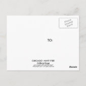 シカゴ： アットネイビーピア ポストカード (裏面)