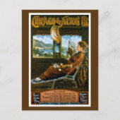 シカゴ&アルトン鉄道ヴィンテージ旅行ポスター ポストカード (正面)