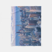 シカゴ·アーキテクチャ建物のアートワーク| フリースブランケット (正面)