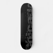 シカゴ – アーバンスタイル – 市名スケートボード スケートボード (正面)