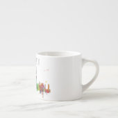 シカゴ、イリノイのスカイライン エスプレッソカップ (右)