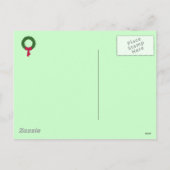 シカゴ·イリノイ州の聖降誕祭 シーズンポストカード (裏面)