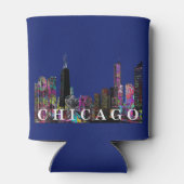 シカゴ、イリノイ州グラフィティ 缶クーラー (裏面)