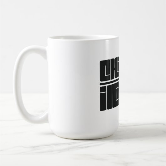 シカゴ - イリノイ州 コーヒーマグカップ (左)
