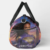 シカゴ - イリノイ州 ダッフルバッグ (右)