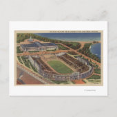 シカゴ、イリノイ州 – 兵士のフィールドとフィールド ポストカード (正面)