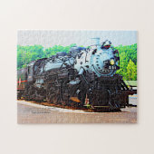 シカゴ&イリノイ蒸気エンジン – 名前の追加 ジグソーパズル (横)