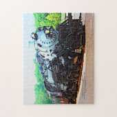 シカゴ&イリノイ蒸気エンジン – 名前の追加 ジグソーパズル (縦)