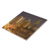 シカゴ、イリノイ、スカイライン(西ループから) タイル (側面)