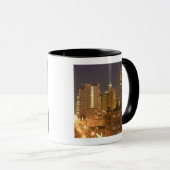 シカゴ、イリノイ、スカイライン(西ループから) マグカップ (正面右)