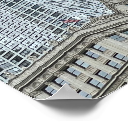 シカゴ・イリノイ ポスター (角)