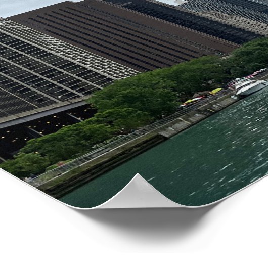 シカゴ・イリノイ ポスター (角)