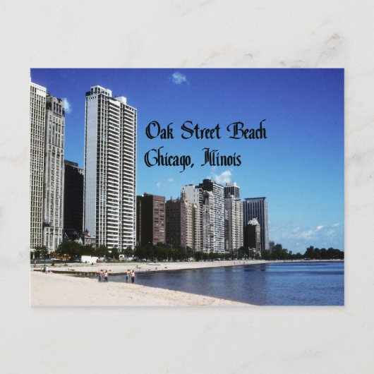 シカゴ・イリノイ ポストカード (正面)
