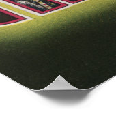 シカゴ、イリノイ(夜間) ポスター (角)