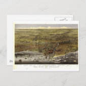 シカゴ・イリノイ, 1874 ポストカード (正面/裏面)