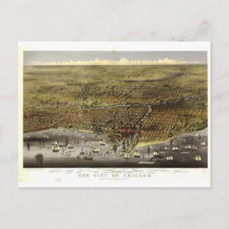 シカゴ・イリノイ， 1874 ポストカード