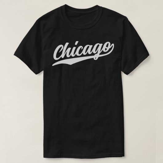 シカゴ・イリノイNy 1970Sアメリカ・シティTシャツ Tシャツ (デザイン正面)