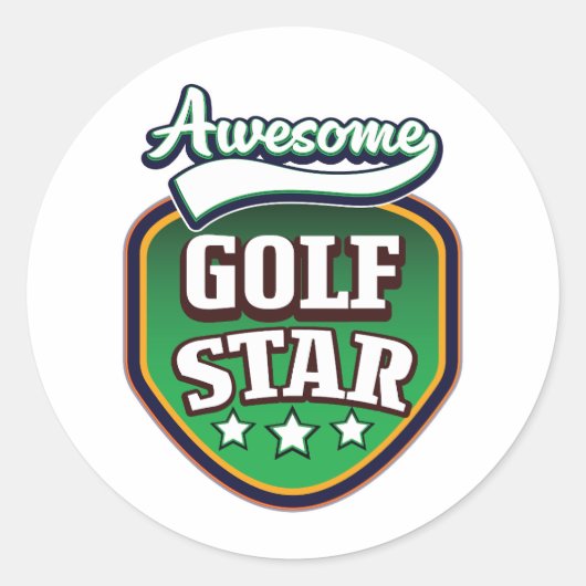 シカゴ・イリノイUSA旅行ポスター ラウンドシール (正面)