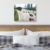 シカゴ・イン・サンドストーン キャンバスプリント (インサイチュ (寝室))