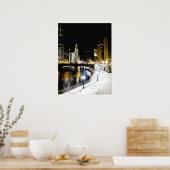 シカゴ・ウィンター・ポスター ポスター (キッチン)