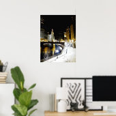 シカゴ・ウィンター・ポスター ポスター (ホームオフィス)