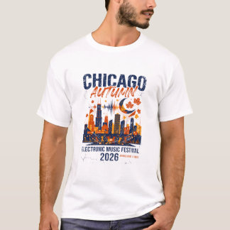 シカゴ オートム エレクトロニック ミュージック フェスティバル 2026 Tシャツ