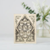 シカゴ・カブスが第1期全国大戦で勝利 ポストカード (スタンド正面)