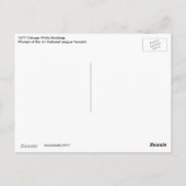 シカゴ・カブスが第1期全国大戦で勝利 ポストカード (裏面)