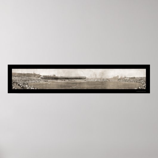 シカゴ・カブスの野球写真1908 ポスター (正面)