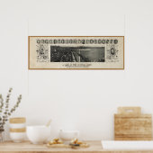 シカゴ・カブス世界チャンピオンズと記録破り ポスター (キッチン)